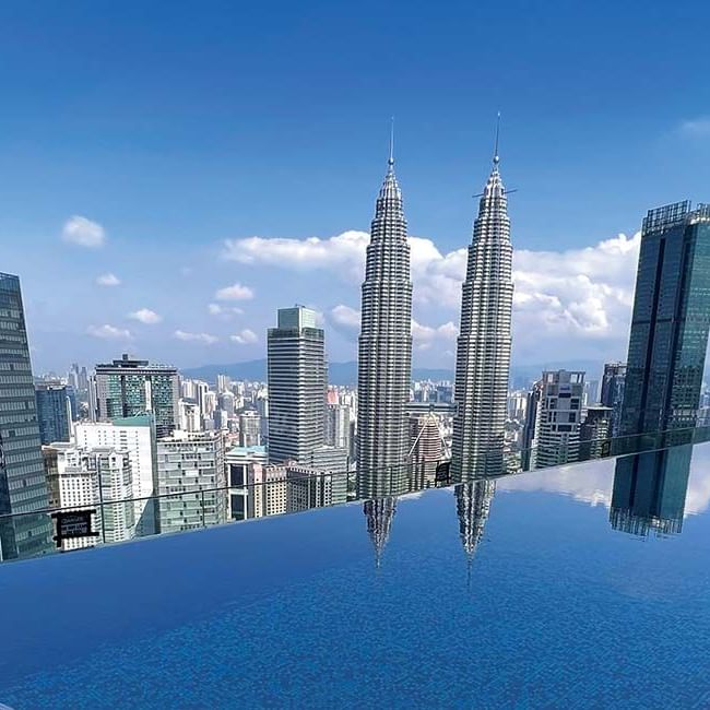 A Glimpse of the City Skyline from Imperial Lexis Kuala Lumpur