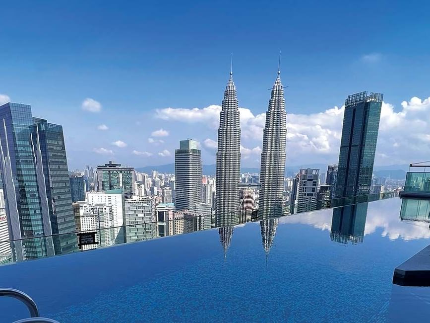 A Glimpse of the City Skyline from Imperial Lexis Kuala Lumpur