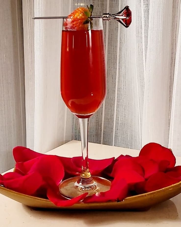 Cranberry Ginger Mimosa