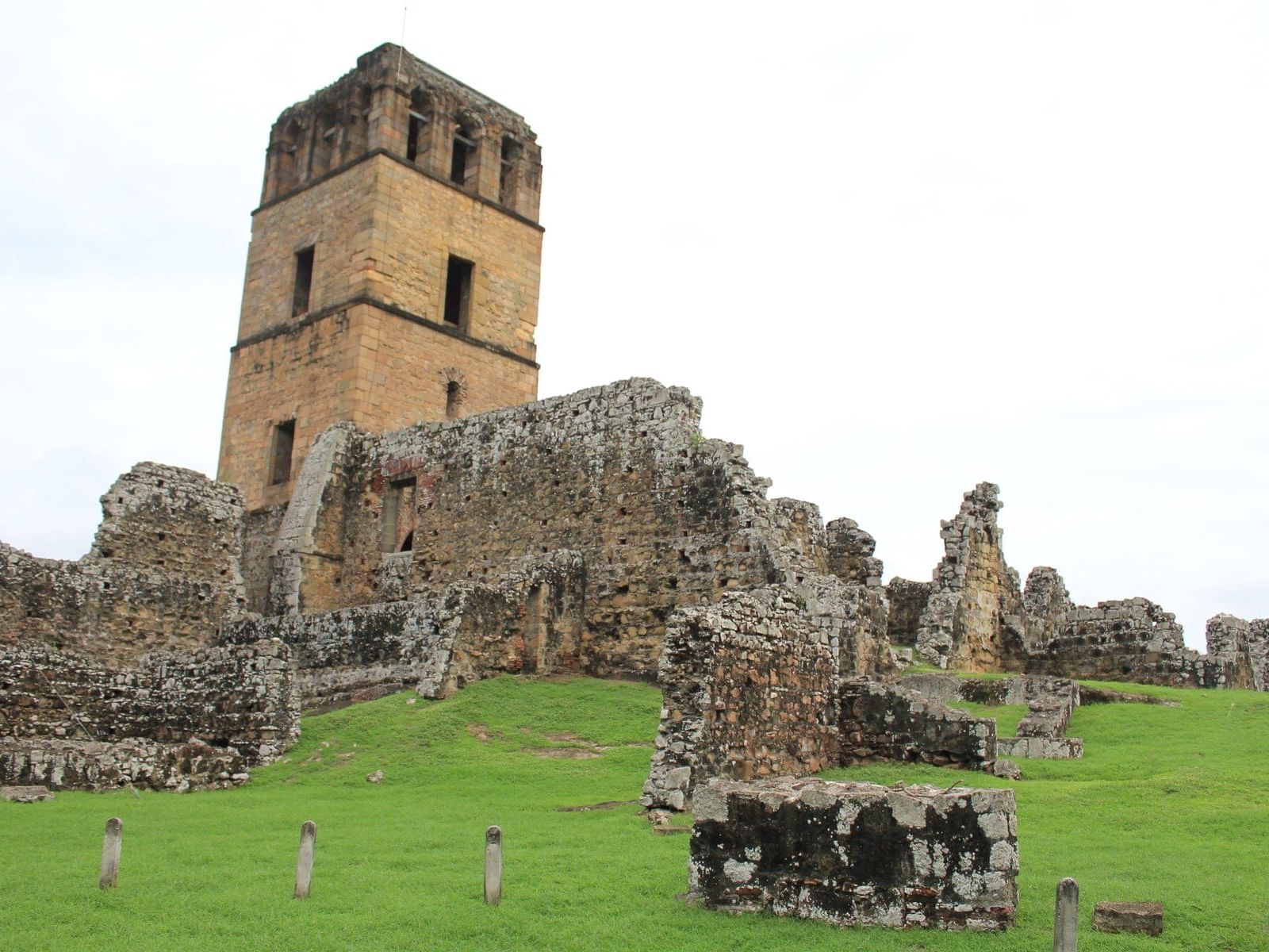 Ruins of Panama Viejo near Megapolis Hotel Panama