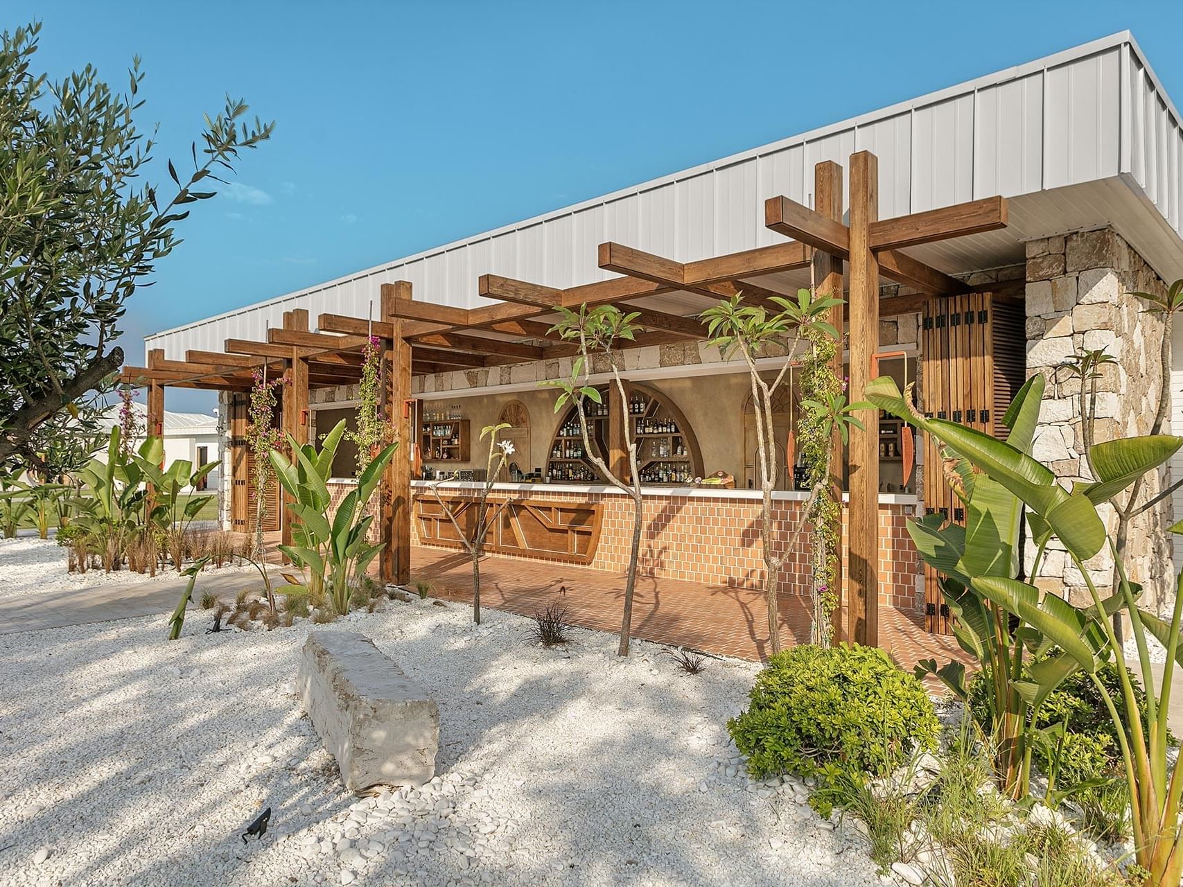 Exterior view of Dalia Bar at Titanic Deluxe Golf Belek