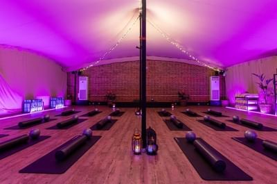 Canopy Yoga studio at East Park Gym in Bracknell