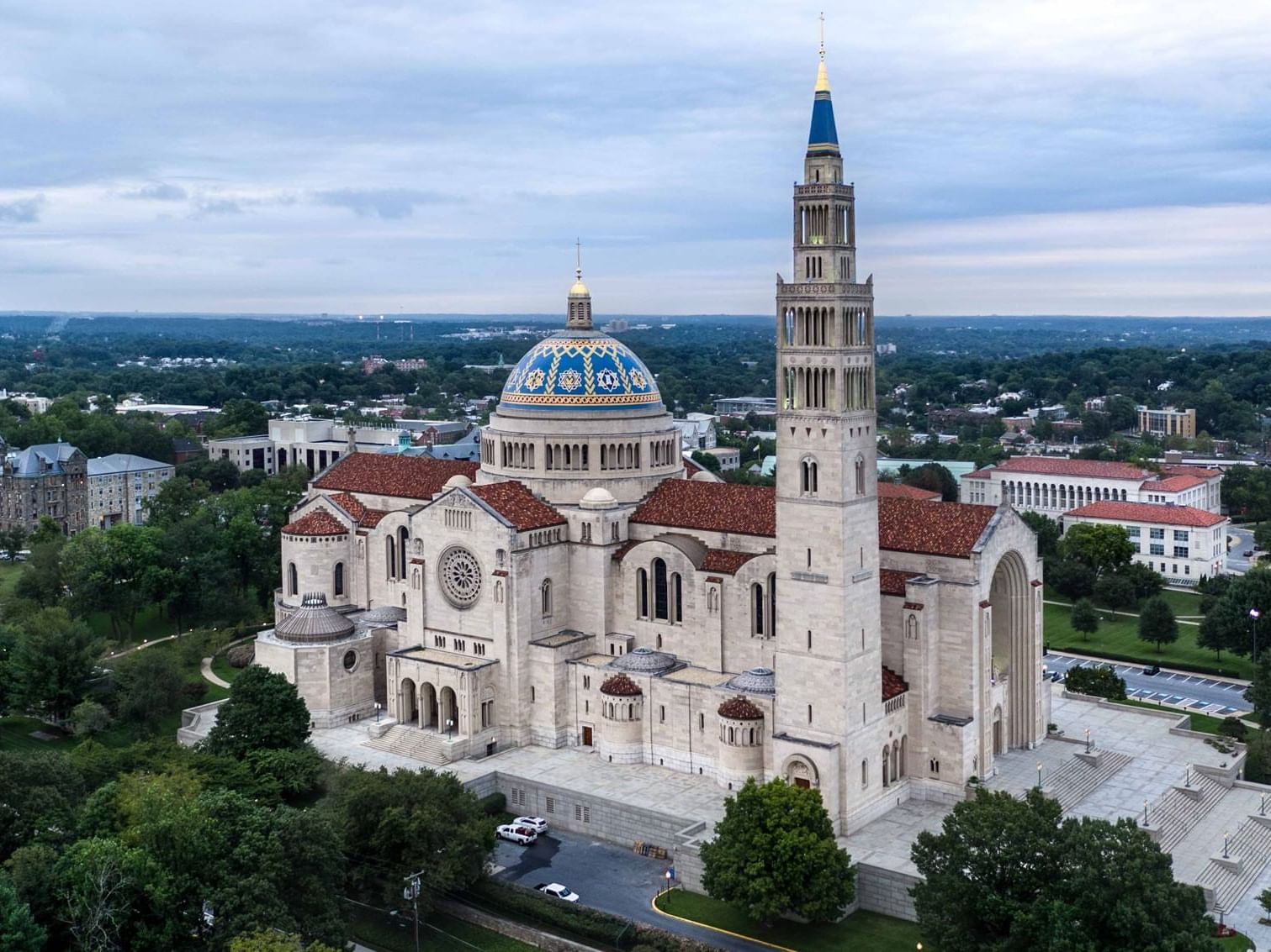 Basilica of the National Shrine near Kellogg Conference Center