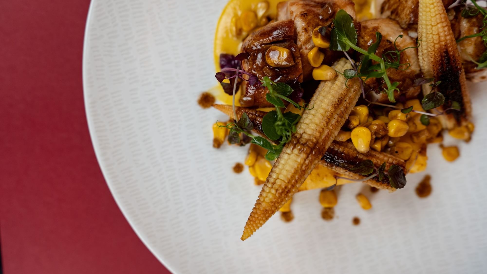 Plat du restaurant le W