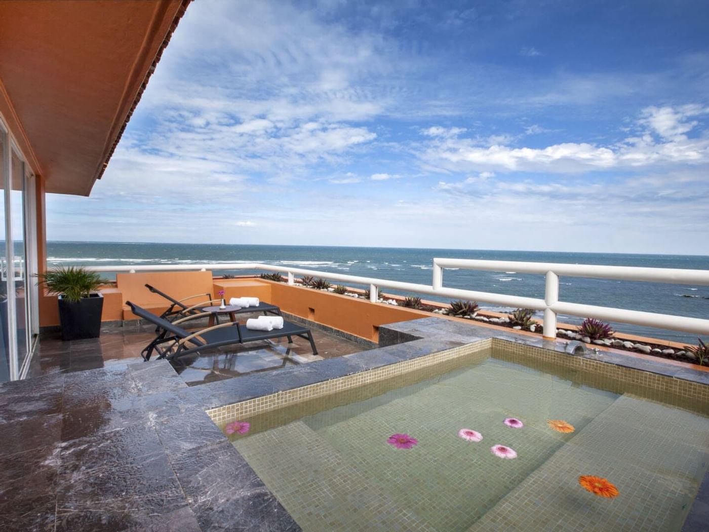 Private pool area of Governor Suite at Grand Fiesta Americana