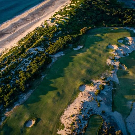 Golf Course next to the beach at Pullman Magenta Shores Resort