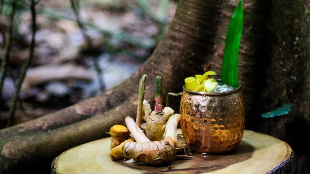 Ginger cocktail served in Sky Bar at Sunway Hotels & Resorts