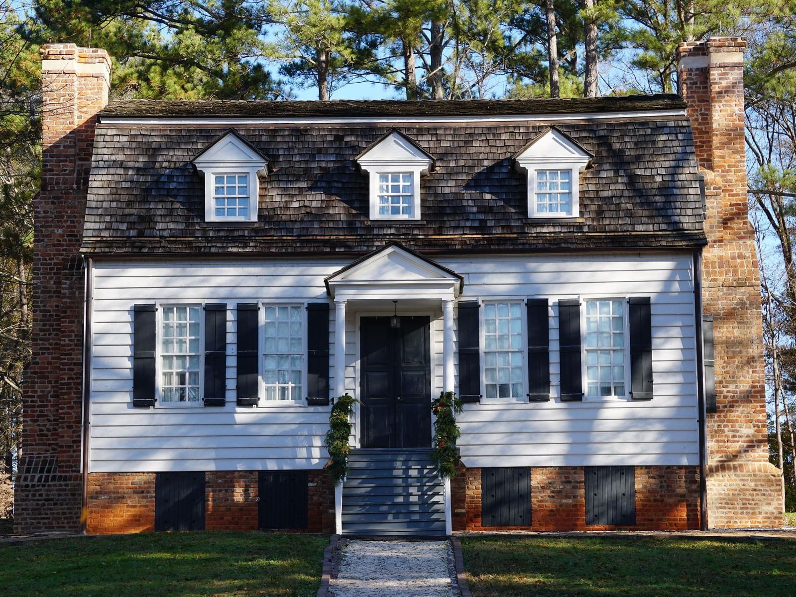 wooden building