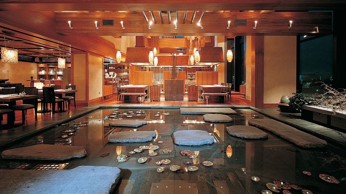 Interior of Koko restaurant at Crown Hotel Melbourne