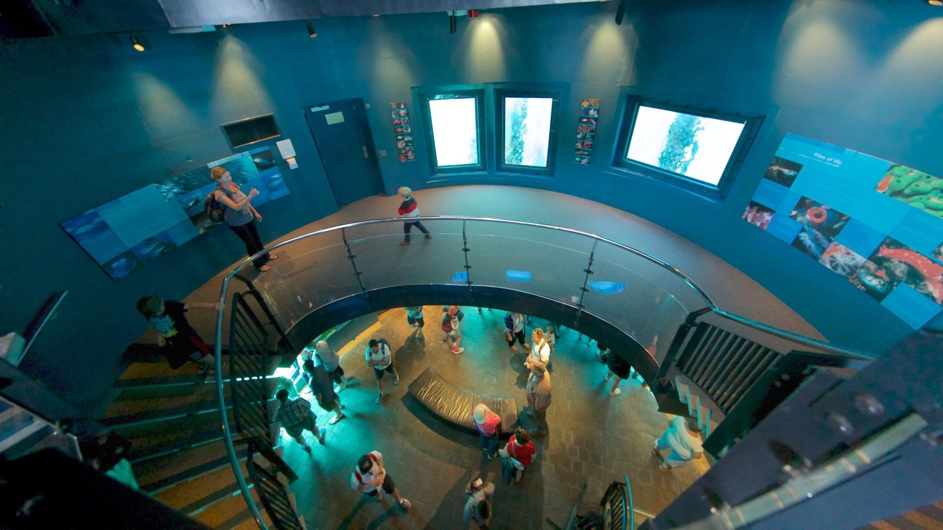 Interior of Busselton Jetty near Pullman Bunker Bay Resort