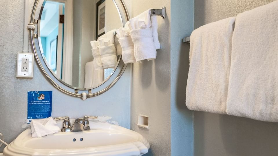 Bathroom of One-Bedroom Suite at Brigantine Beach