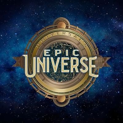 Logo for Universal's Epic Universe
