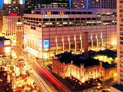 Water Tower Place & street near The Whitehall Hotel