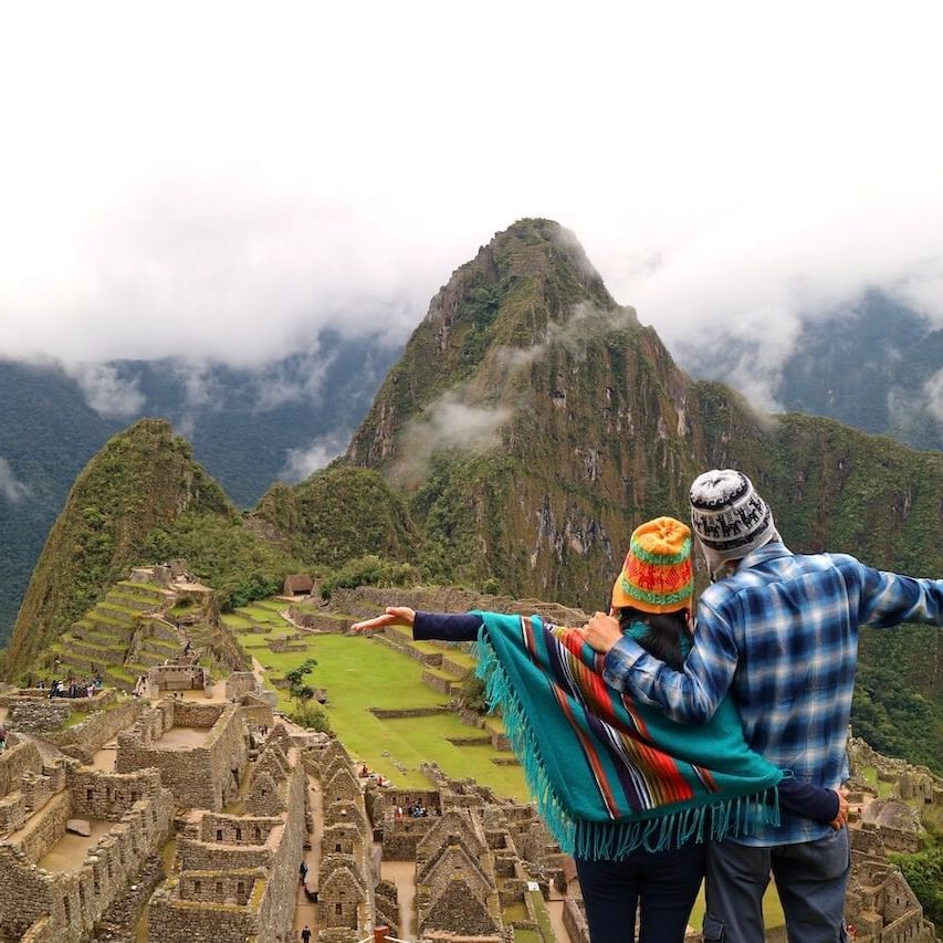 romántica propuesta en Machu Picchu