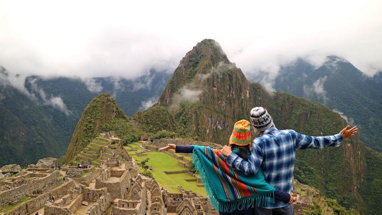 romántica propuesta en Machu Picchu