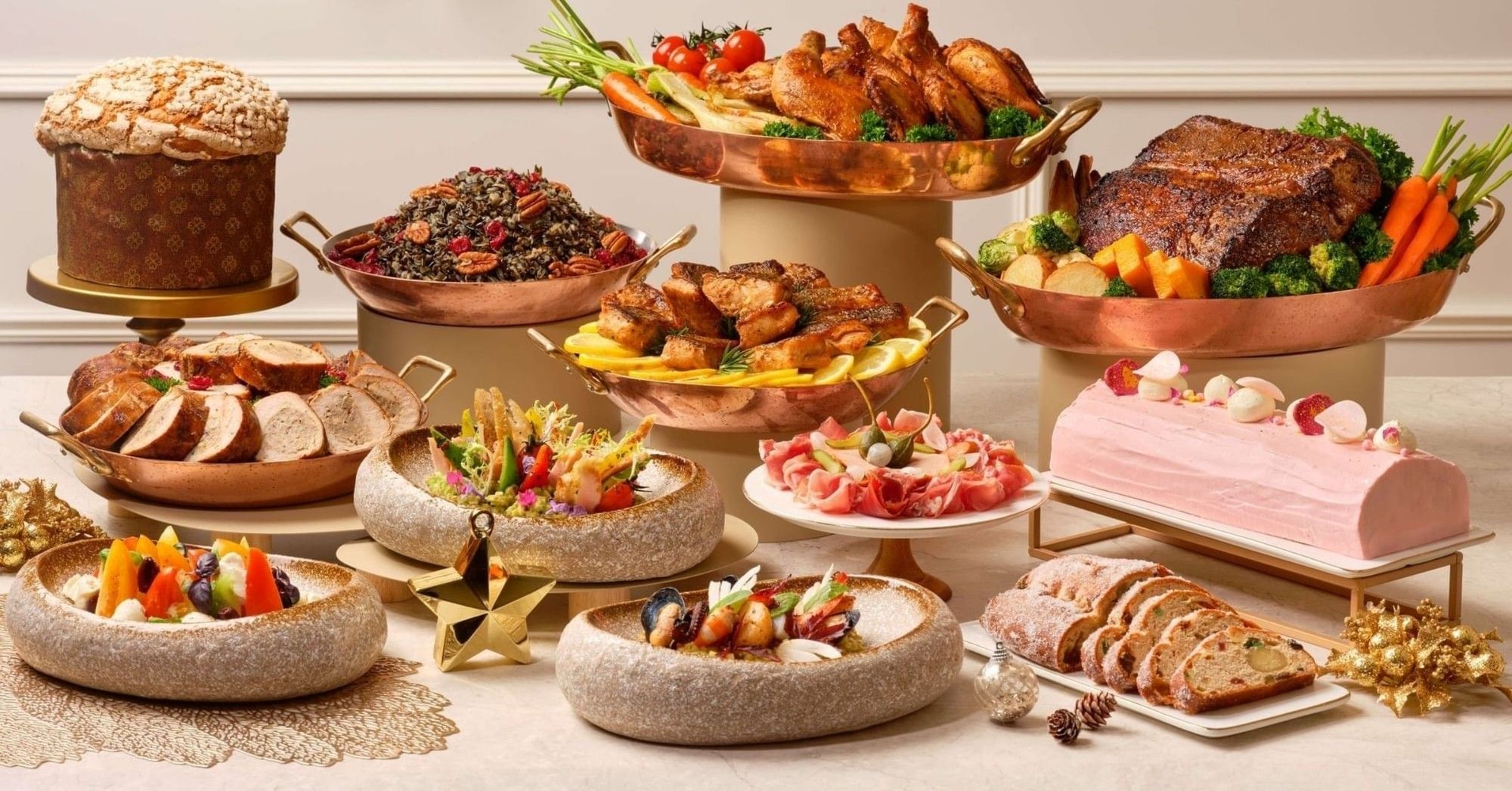 Town Festive Buffet Spread