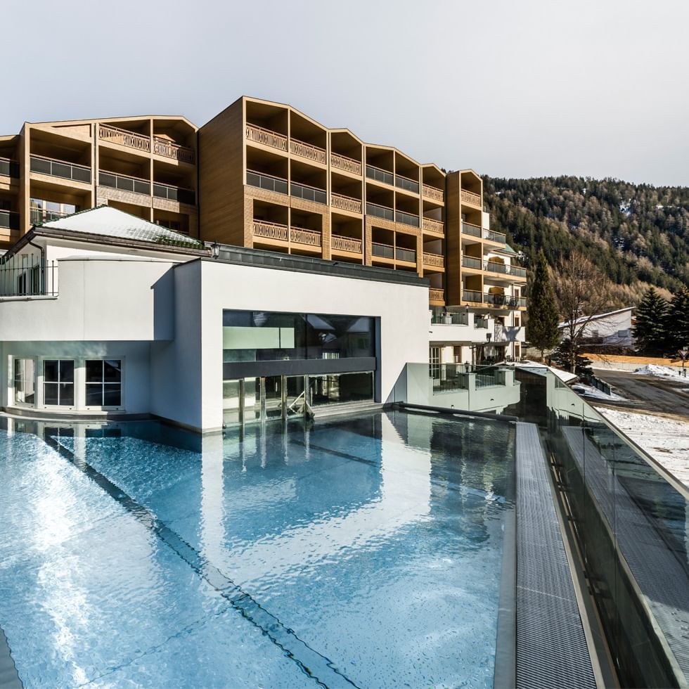 Hotel exterior & outdoor pool at Falkensteiner Hotel and Spa