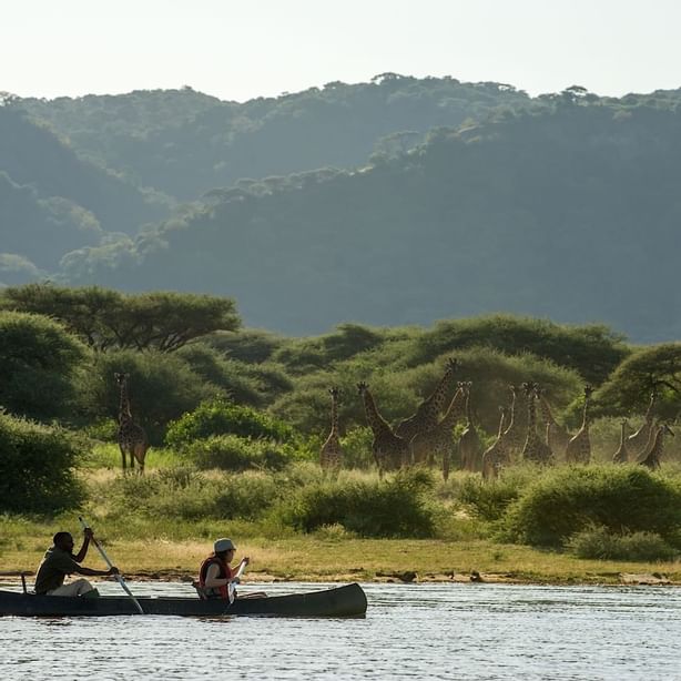 A Canoeing experience at Lake Manyara Serena Lodge
