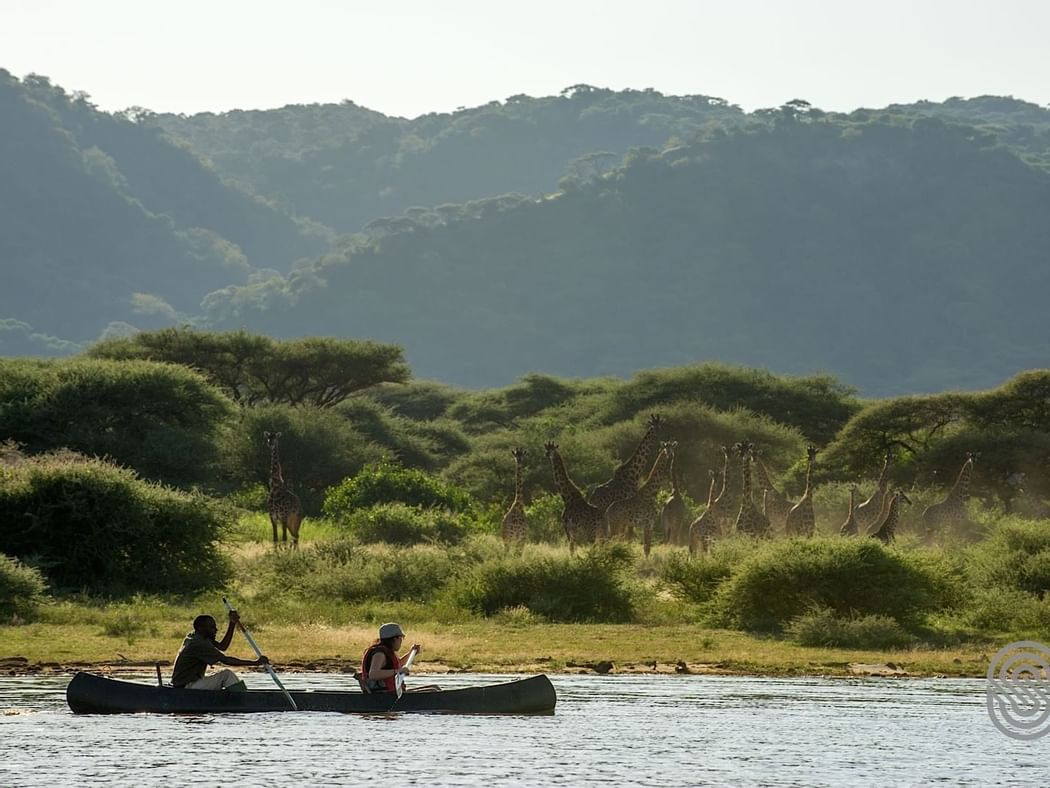 A Canoeing experience at Lake Manyara Serena Lodge