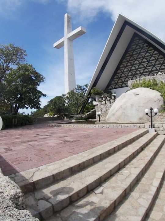 Exterior view of the Chapel of Peace