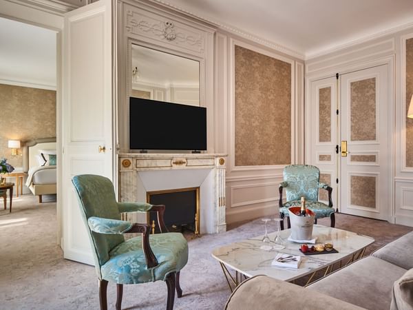 Suite Prestige à l'Hôtel Westminster Paris