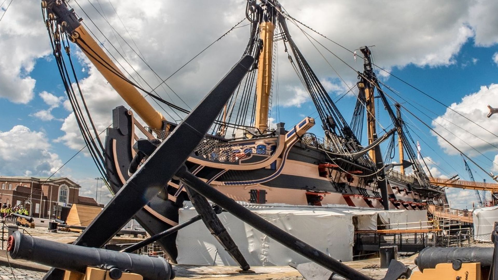 View of Dockyard near Village Hotels Portsmouth