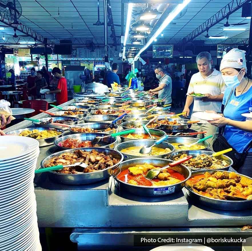 Penang Food: Chinese Mixed Rice - Lexis Suites Penang