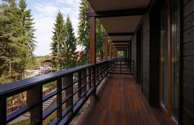 Balcony area in King Balcony Room at Ana Hotels Bradul