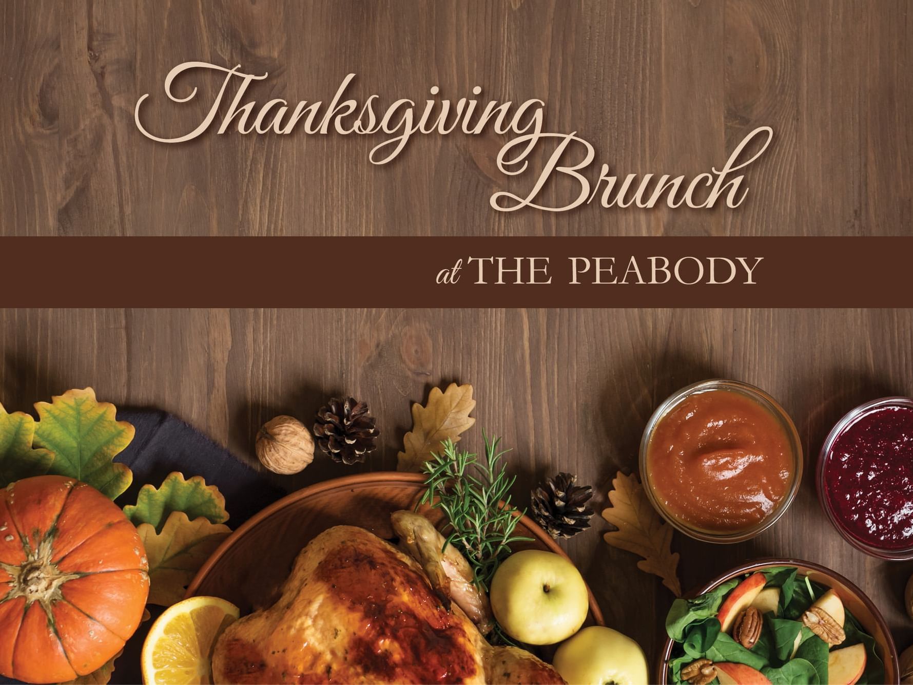 Poster of Thanksgiving Brunch at The Peabody Memphis
