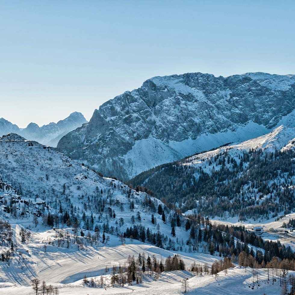 View from a Ski Station near Falkensteiner Hotels