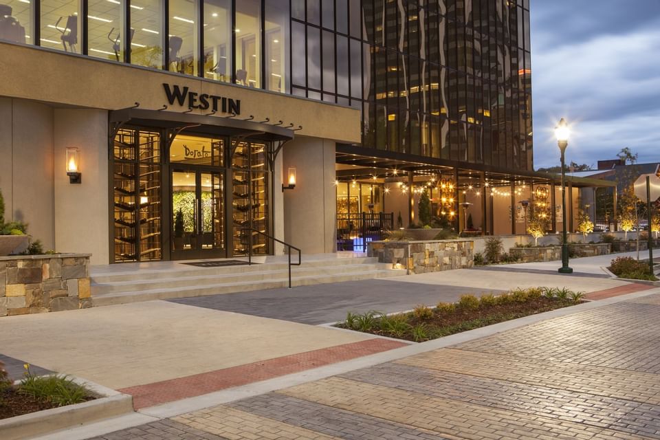 Entrance to The Westin Chattanooga at Defoor Hospitality