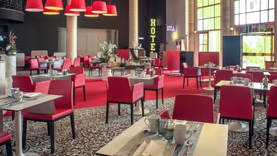 Restaurant at Hotel Casino des Palmiers in Hyères, France
