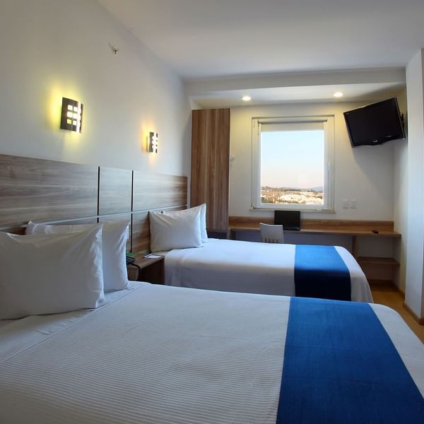 Interior of Superior Two Double Room at One Hotels
