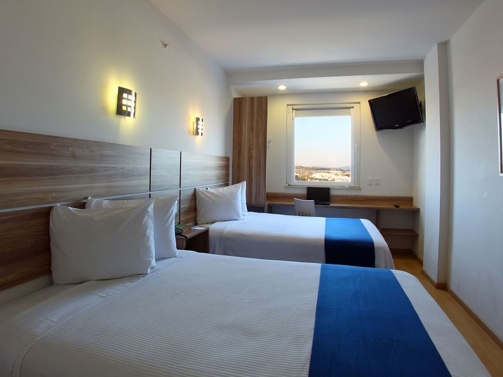 Interior of Superior Two Double Room at One Hotels