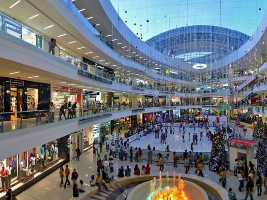 Interior of the Centro Santa Fe near Marquis Reforma