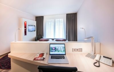 Working Station in Standard Garden Room in Hotel Collegium Leoninum, Bonn