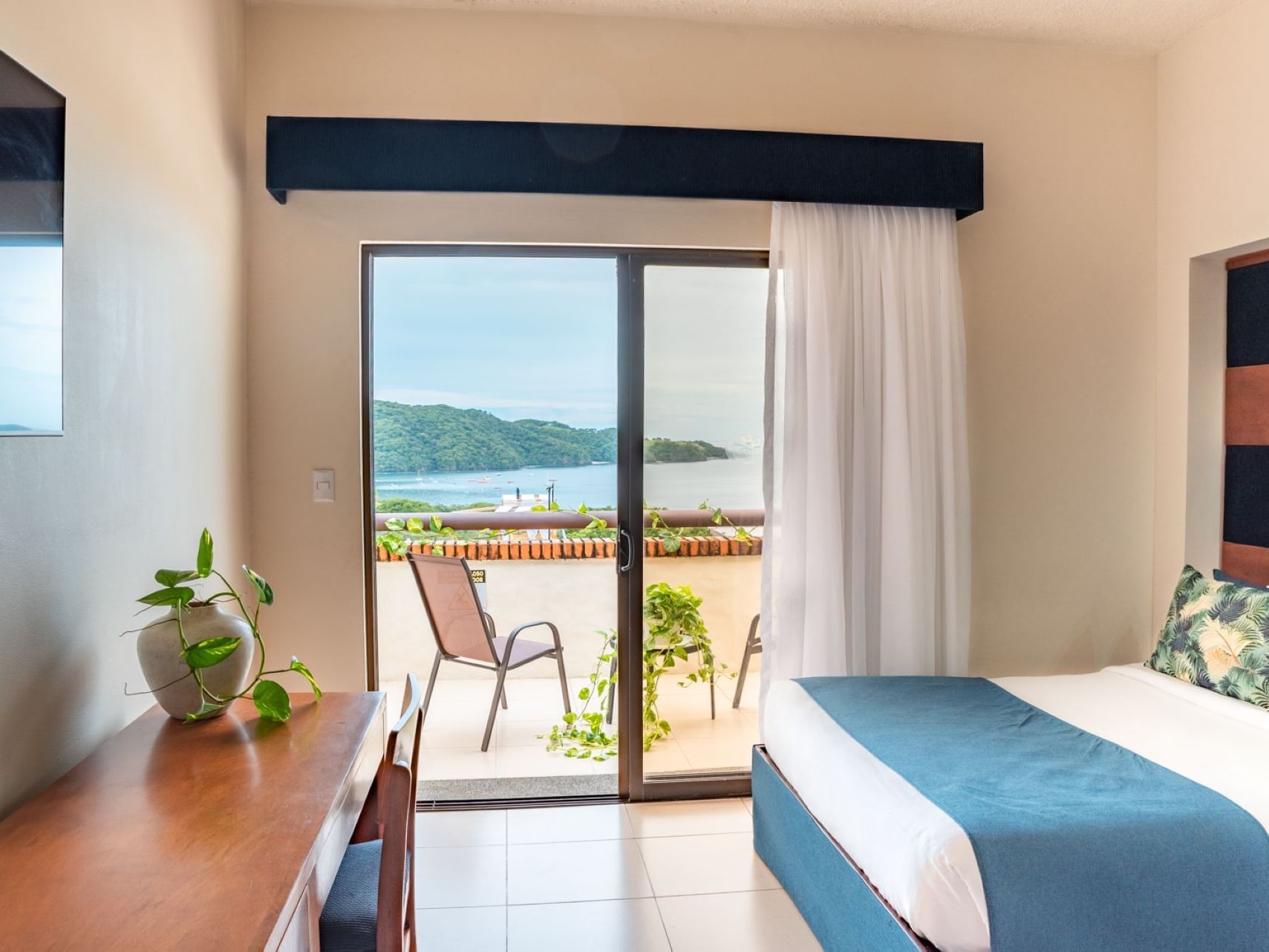 Ocean view from Deluxe Room at Villas Sol Beach Resort