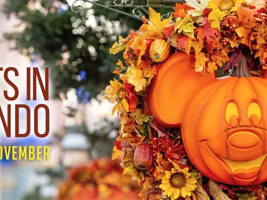 Fall Events in Orlando poster used at Lake Buena Vista Resort Village & Spa