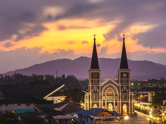 โรงแรมและที่พักในเมืองจันทบุรี โรงแรมใกล้โบสถ์พระแม่มารี