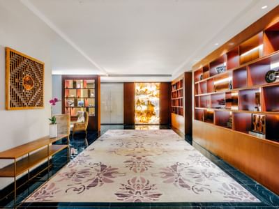 Interior of Lobby lounge area at Paradox Singapore