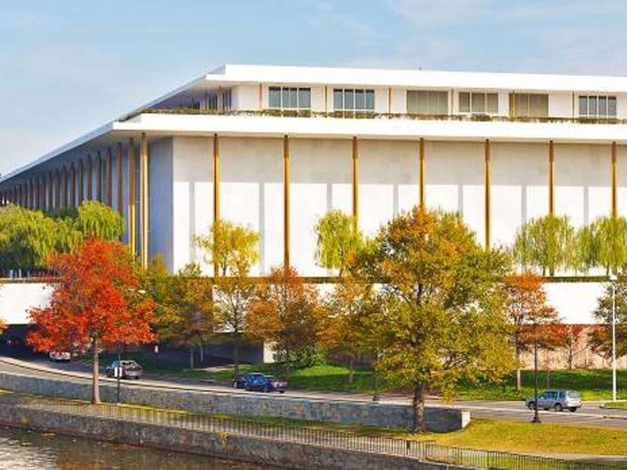 Exterior of the Kennedy Center near Kellogg Conference Center