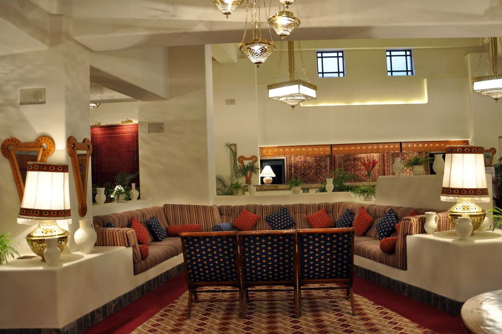 Interior of The Qila Sailullah Hall at Quetta Serena Hotel