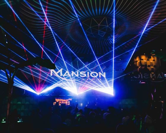 Paradox Vancouver Mansion nightclub vibrant party lighting