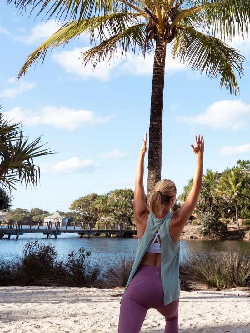 Wellness and Yoga for meetings and events at Novotel Sunshine Coast Resort