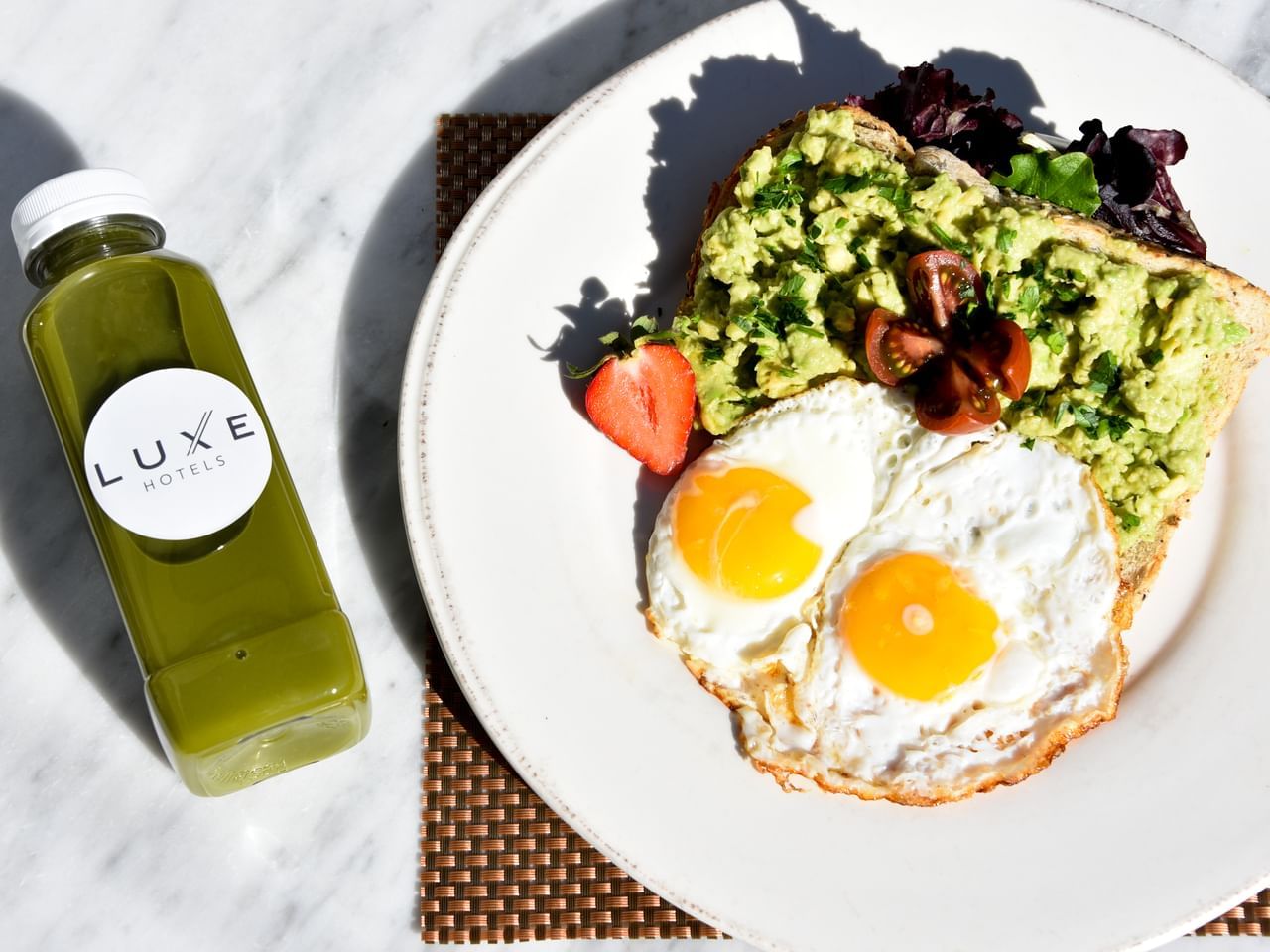 Healthy Foods at Sirocco Restaurant At Luxe Sunset Boulevard