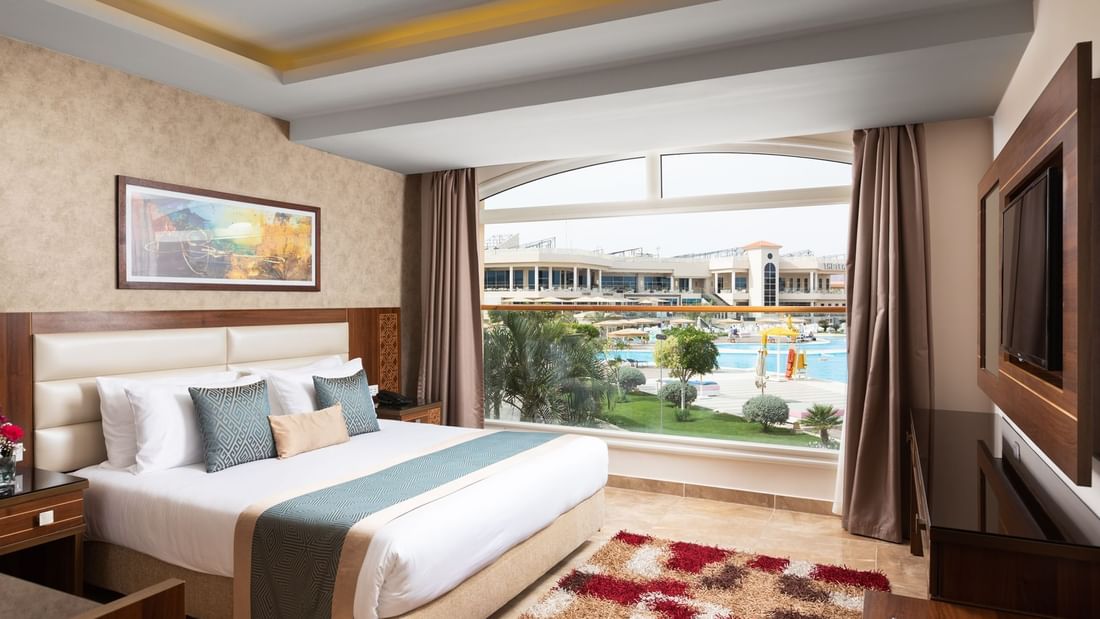 Deluxe Room with Pool View at Pickalbatros Royal Moderna Resort in Sharm El Sheikh