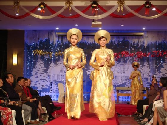 Halong Plaza Hotel Event - Performance at gala dinner