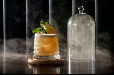 Smoky Cocktail served at The Clermont Charing Cross