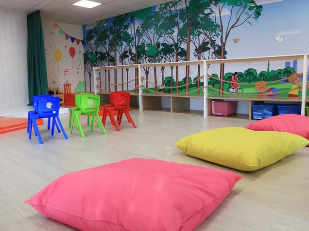 Kids play area at Design Plus Seya Beach Hotel