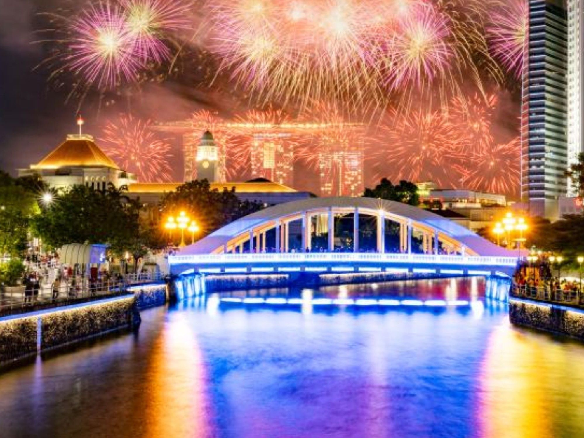 Grand Park City Hall | Fireworks Spots